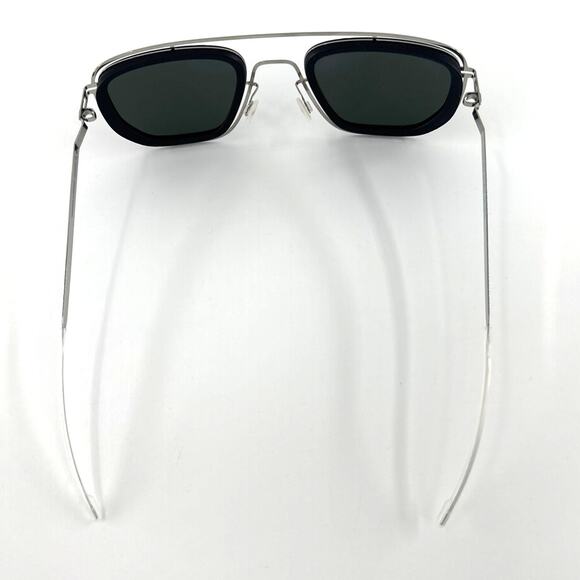 Mykita Mylon Pitch Black/Shiny Silver Ferlo Sunglasses - Picture 8 of 9